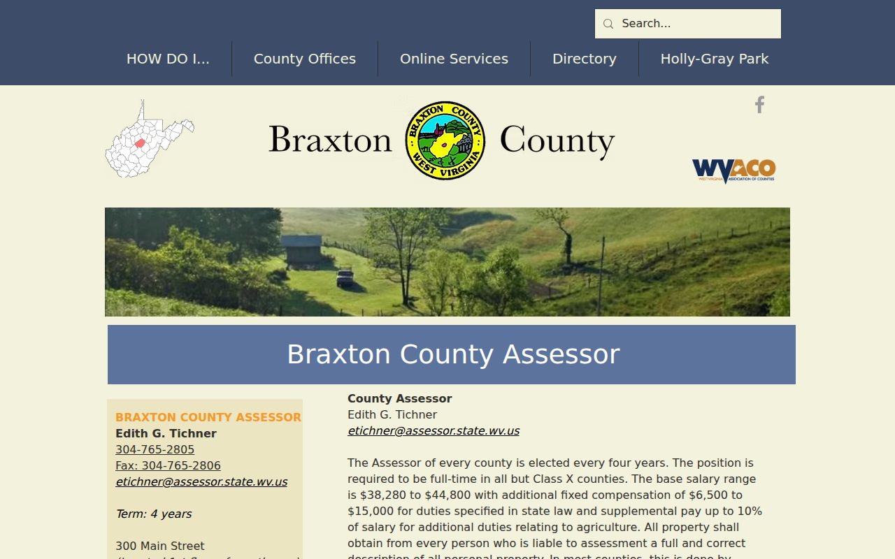 Braxton property value and assessor valuation guidance