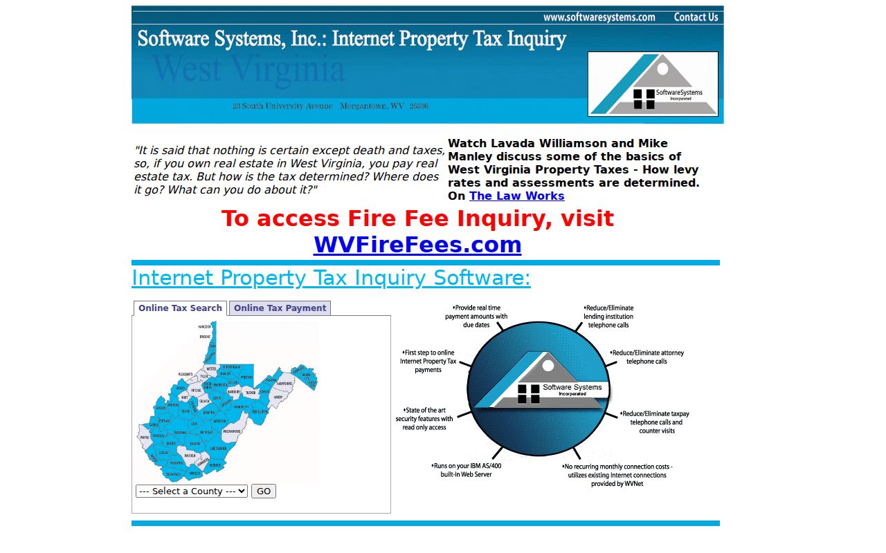 Braxton property tax records and Sheriff-linked online payment route
